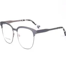 Нержавеющая сталь, Ретро стиль, унисекс, полная оправа, рецептурные оптические очки, антибликовые очки, очки для чтения, очки для женщин и мужчин