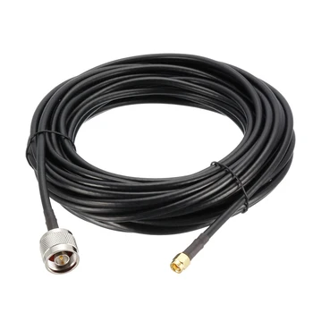 

uxcell RG58 Coax Cable N Male to RP-SMA Male Pigtail Cable 50 Ohm