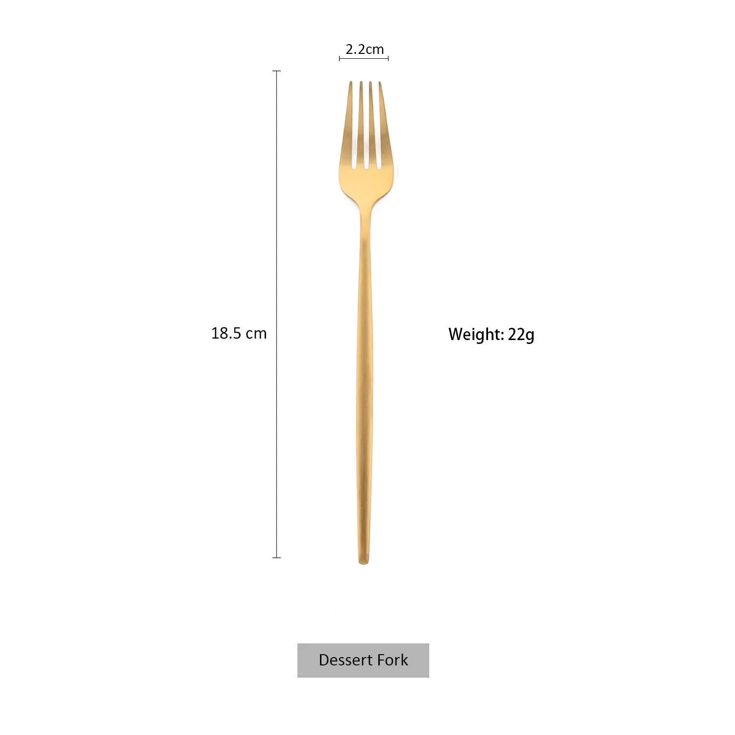 dessert fork 1pc