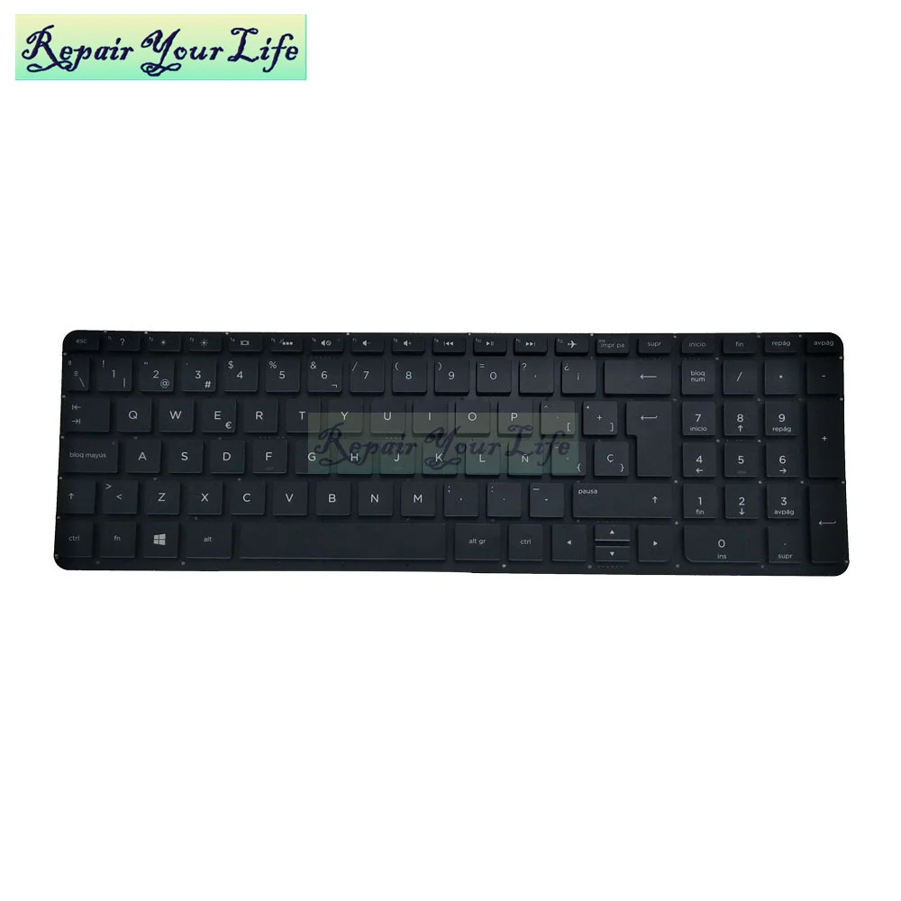 teclado espanhol pc para computador portátil hp pavilion espanha