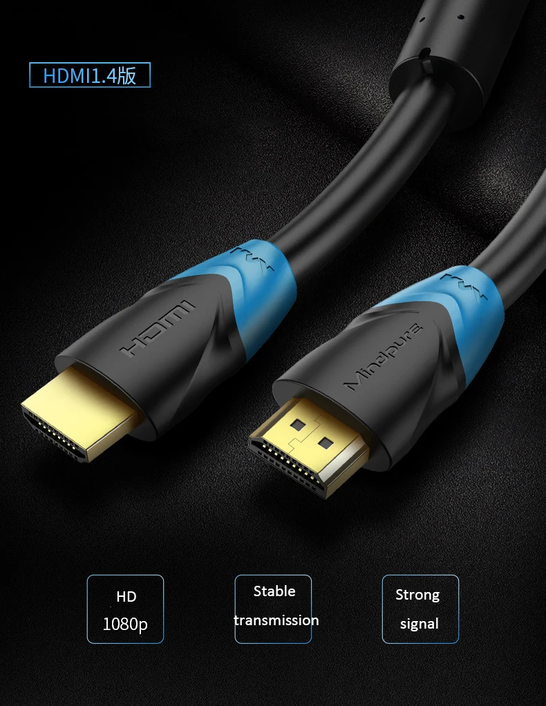 3d Кабель hdmi 4k 1080p кабель hdmi к hdmi pc кабель 1 2 3 5 8 15 м для HDTV PC PS4 проектор переключатель сплиттер адаптер
