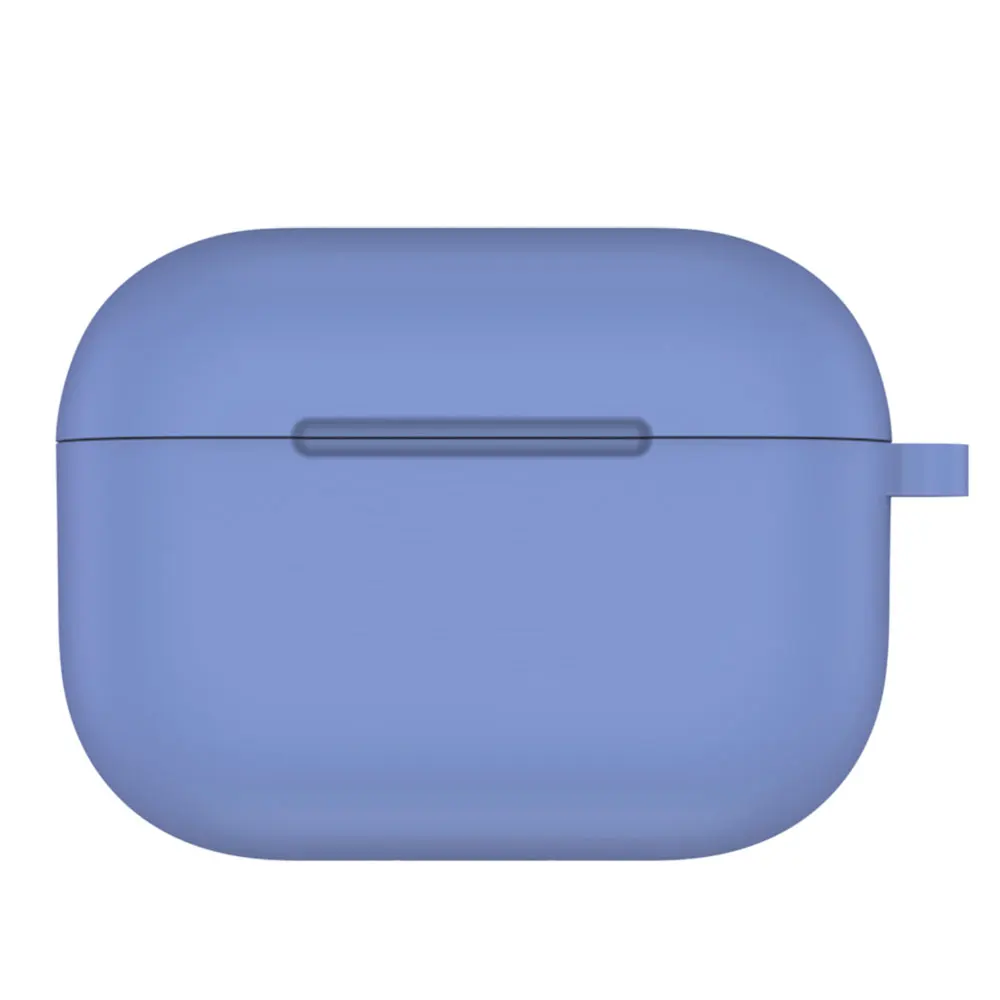 Для AirPods Pro Чехол Силиконовый круглый нижний чехол беспроводной Bluetooth наушники защитный чехол против царапин с вешалкой