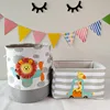 Foldable Laundry Basket for Dirty Clothes for Kids Baby Children Toys Canvas Wasmand Large Storage Hamper Office Home Organizer ► Photo 1/6
