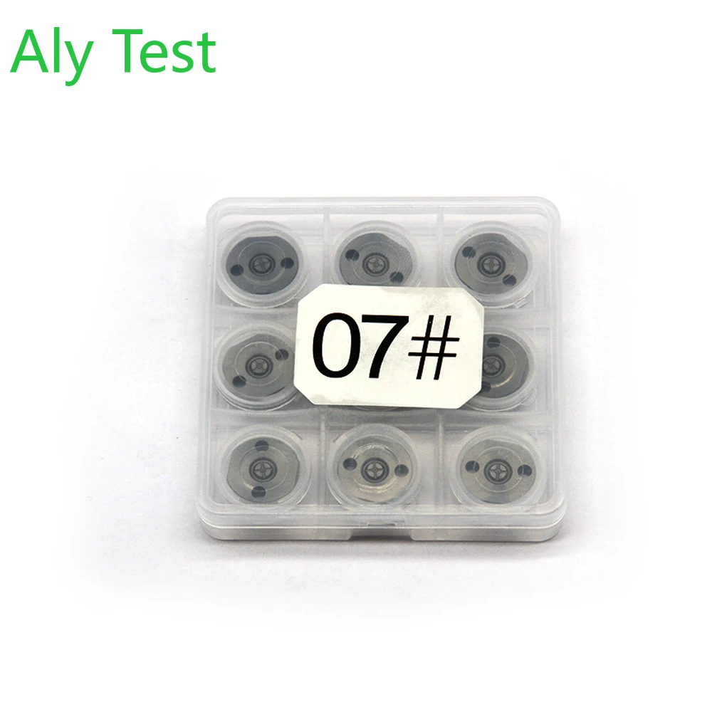

9PCS China Made New Diesel Injector Orifice Plate 07# For 23670 30300 30080 30050 095000-6510 6511