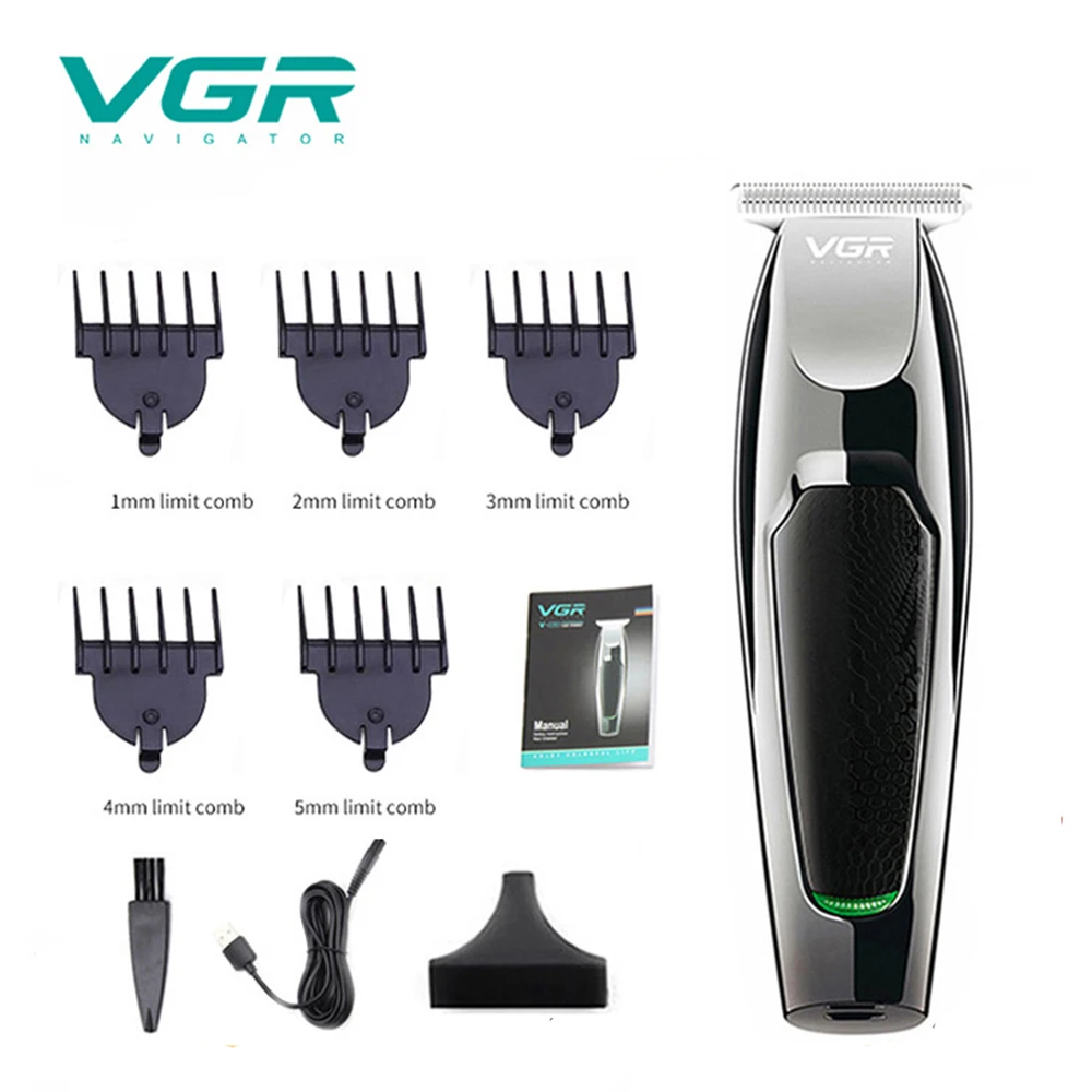 Vgr V030 Professional Waterproof Hair Trimmer Display Men's Hair Clipper  Grooming Low Noise Clipper Titanium Ceramic Blade Adult - Hair Trimmers -  AliExpress
