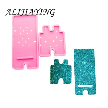 

Shine Inside Resin Mould Phone stand Silicone Epoxy Molds for DIY Jewelry Making Tools Mold Resin Craft DY0319