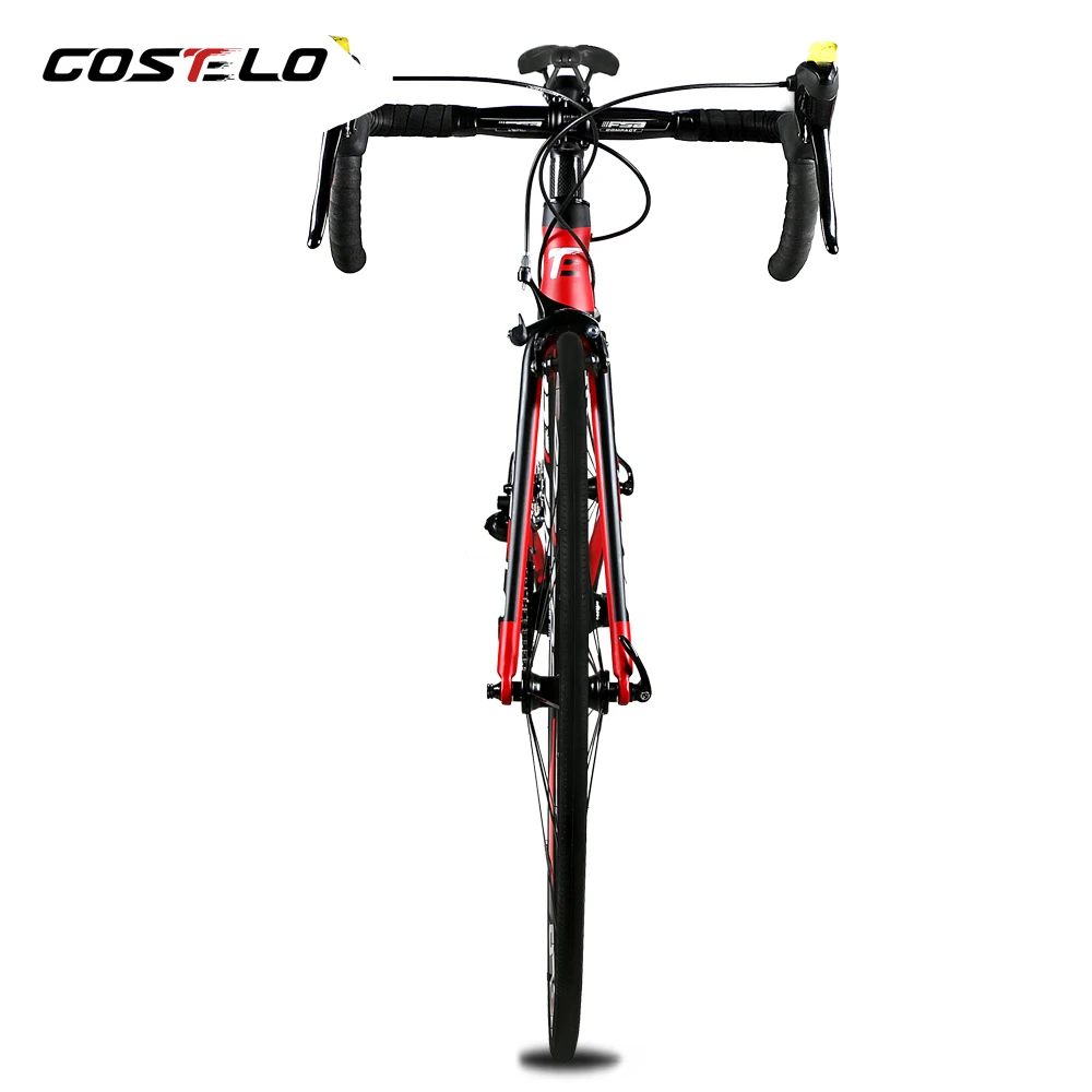 Discount 2018 Costelo speedmachine road bicycle carbon bike complete bicycle 40mm wheels 3500 group handlebar stem bici cheap bike 2