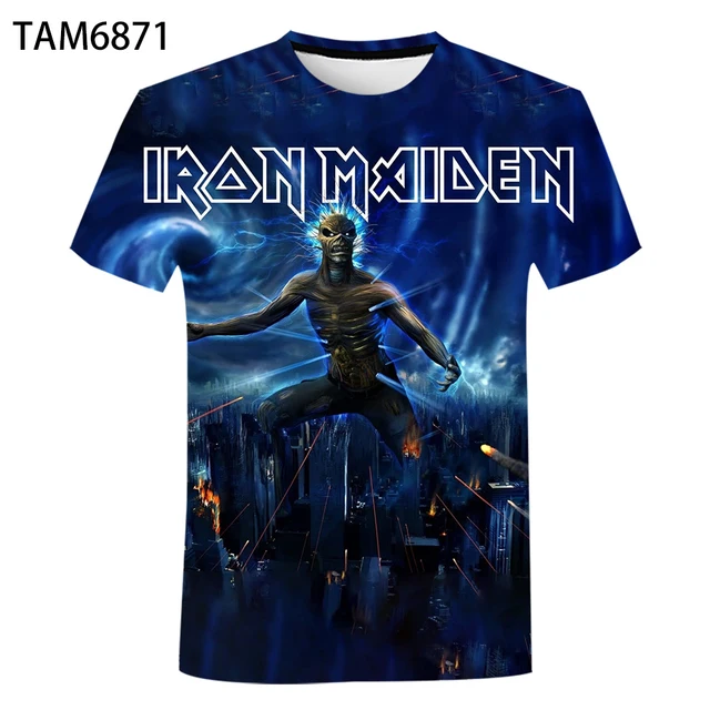 Мужская футболка с рисунком Iron Maiden 2