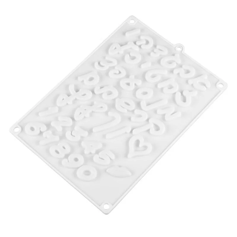 

Israeli Word Shape Chocolate Mold Digital Mold Biscuit Baking Appliance French Dessert Mold