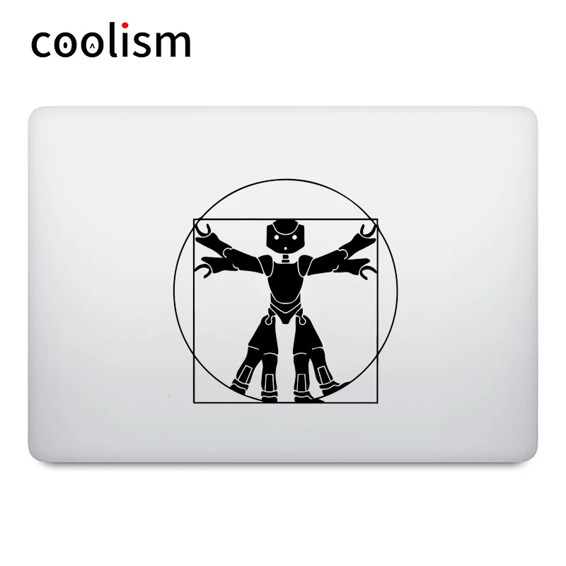 Наклейка для ноутбука Trinity Robot для Apple Macbook Pro Air retina 11 12 13 15 Mac Surface Book Виниловая наклейка для ноутбука