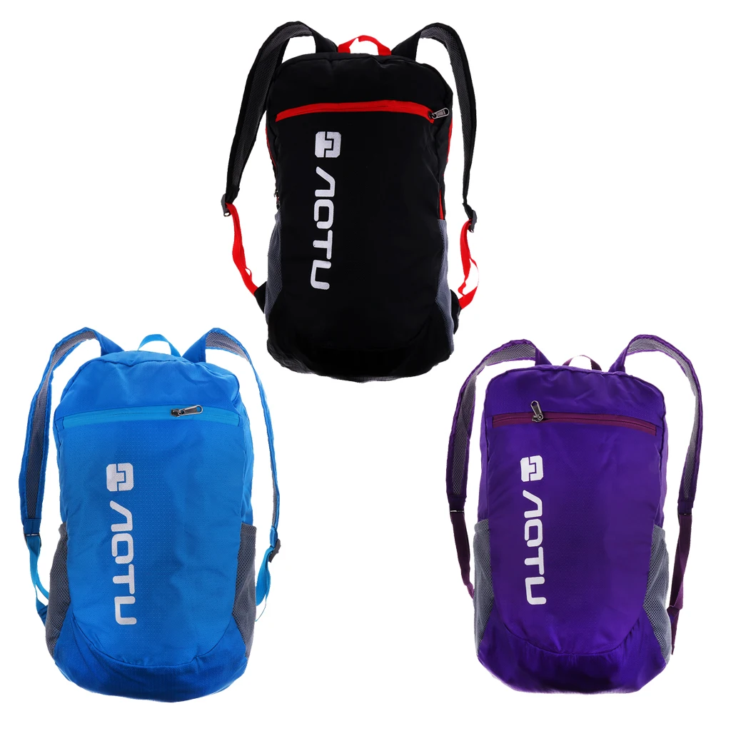 

20L Travel Water Repellent Ultralight Foldable Backpack Mini Rucksack Shoulder Bag Day Pack Outdoor Camping
