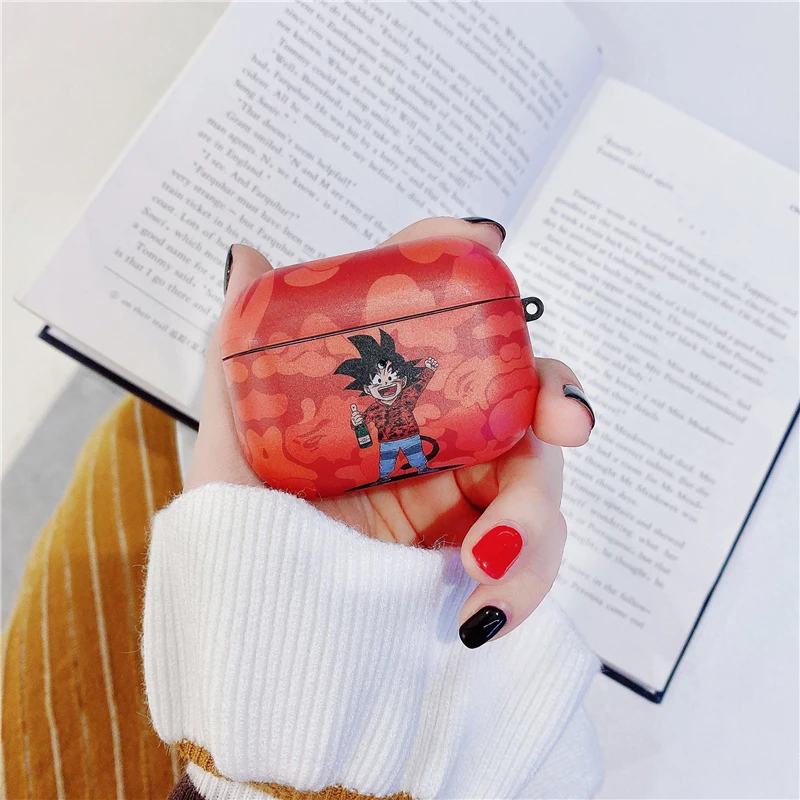 Чехол для Apple Airpods 1 2 3 Pro с рисунком японского аниме Dragon Ball Bluetooth чехол для наушников силиконовый беспроводной чехол для наушников - Color: for Airpods Pro