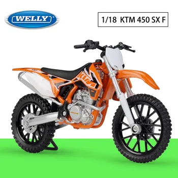 

1:18 Welly KTM SX-F Die-cast Motorcycle