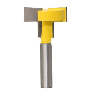 

T Slot Router Bit 8mm 9.52mm 29mm Shank Trimmer Woodworking Chisel Tools Carbide Alloy Milling Cutter