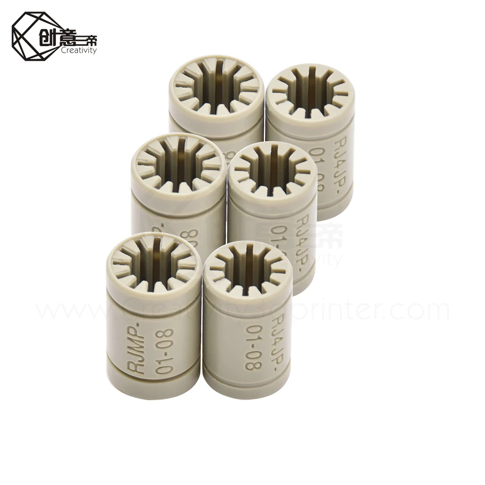 1 шт. линейный шарик LM8UU 8 мм RJ4JP 01 08 пластиковая подшипниковая втулка для 3D
