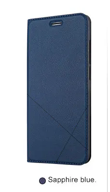 blue Роскошный чехол для телефона для Redmi Note 7, Аксессуары для мобильных телефонов, не падающий из искусственной кожи, чехол-книжка для Redmi Note 7, чехол-кошелек - Цвет: blue