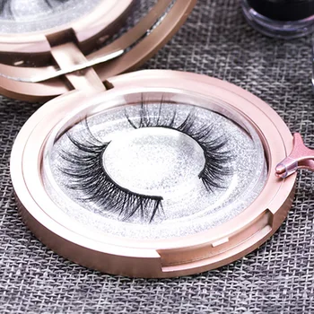 

2019 Magnetic Liquid Eyeliner with Magnetic False 3D Eyelashes Easy to Wear Lashes Kit EY669