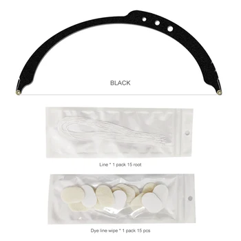 

Bow Ruler Positioning Eyebrow Dyeing Liners Safe Microblading Semi Permanent Mapping Make Up Measuring Tool Carbon Paper Thread