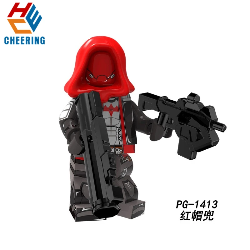 PG1413 20Pcs No Box 20 шт. Терминатор с мотоциклом Супер Герои фигурки экшн-кубики строительные блоки детские игрушки DIY детский подарок KF1306 - Цвет: PG1413 20Pcs No Box