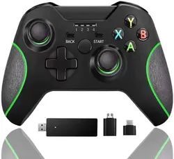 Wireless Controller for Xbox one, Built-in Dual Vibration 2.4HZ Gamepad Compatible with Xbox One/One S/One X/One Elite/ PS3/ Wireless Controller for Xbox one, Built-in Dual Vibration 2.4HZ Gamepad Compatible with Xbox One/One S/One X/One Elite/ PS3/