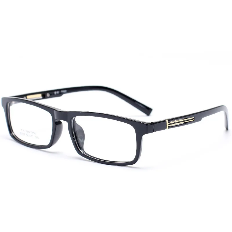 Классическая Ретро мода Бизнес TR90 близорукость очки оправа унисекс Harajuku ins квадратные простые Новые плоские без градусов очки для чтения