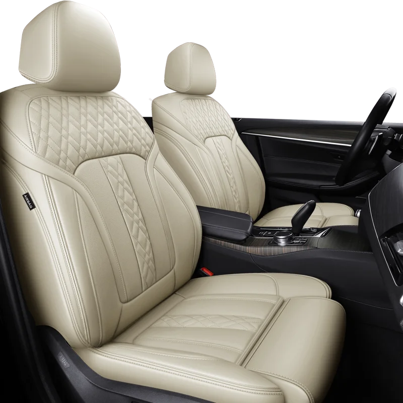 맞춤형 맞춤형 자동차 액세서리 시트 커버, 5 좌석 풀 세트, Bmw 7 5 3 1 시리즈 X5 X3 X1 전용 최고 품질 가죽