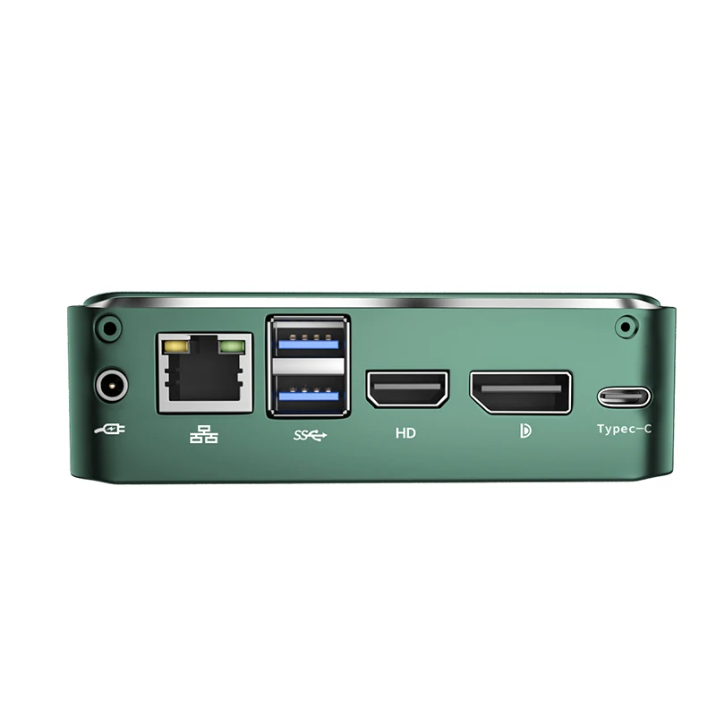 Мини-ПК Pfsense без вентилятора BKHD Window 10 Linux Core i3-8145U 2 * DDR4 M.2 Nuc ультракомпактный