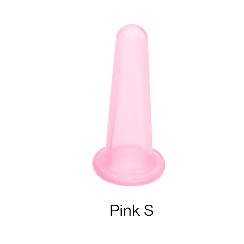 37mm Pink Beurha вакуумная банка чашка китайская присоска Массажная чашка для лица вентуз антицеллюлитные банки для вакуумного массажа массажные банки, всасывание чашки - Цвет: 37mm Pink