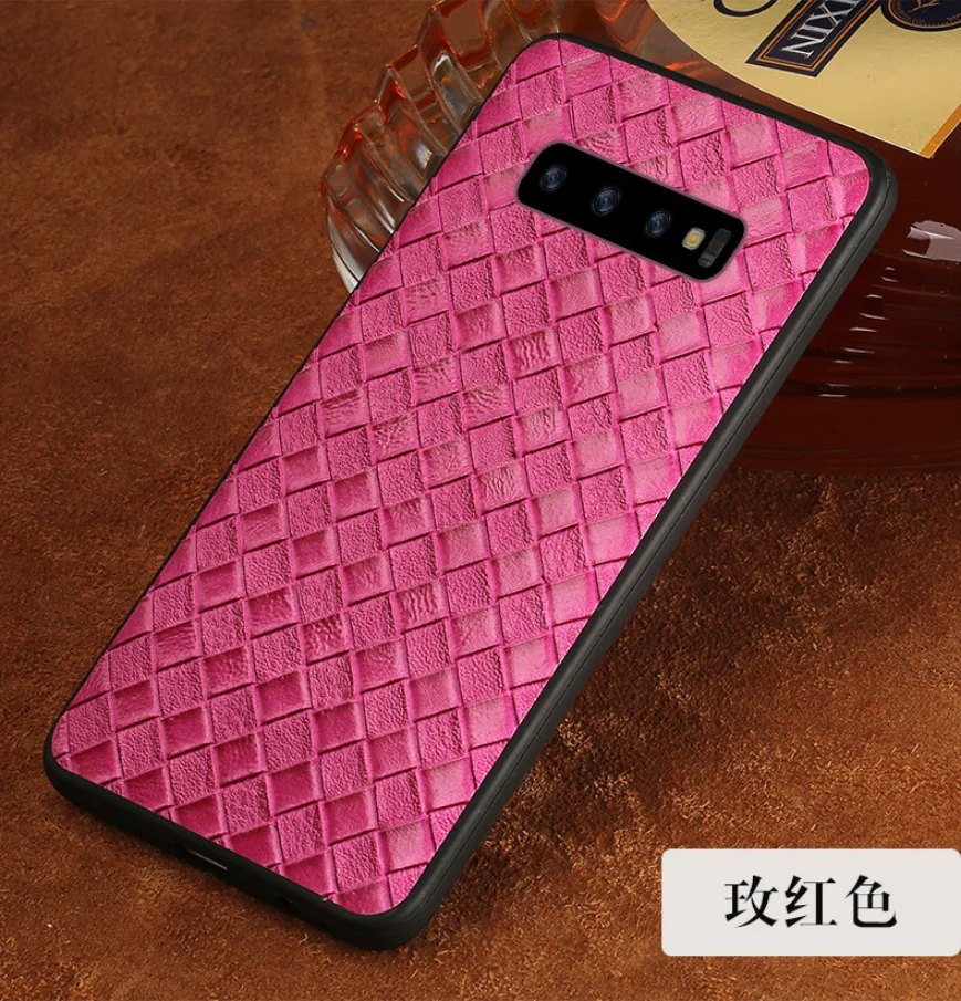 Роскошный противоударный чехол из натуральной кожи для телефона samsung galaxy A50 A70 A40 A20 Note 8 9 10 S8 S9 S10 plus чехол для телефона