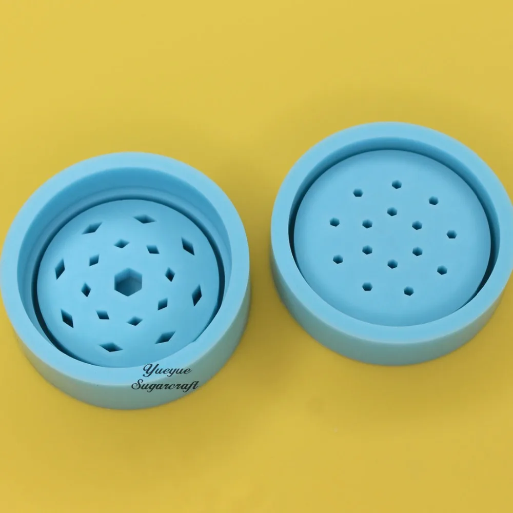Weed Grinder Shiny Silicone Mold Silicon Resin Mold Rubber mold DIY