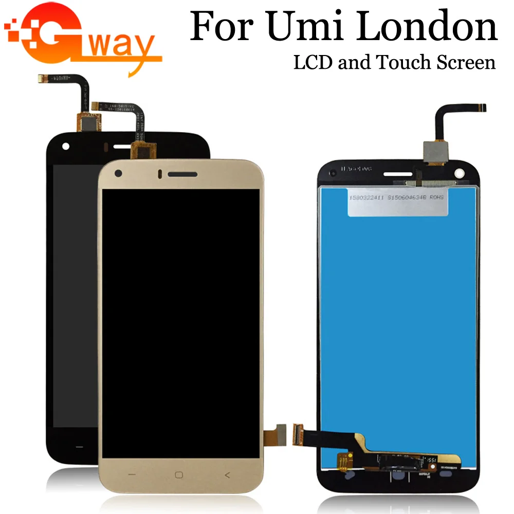 Для UMi London ЖК-экран с сенсорным дигитайзером в сборе для umi london LCD | Мобильные