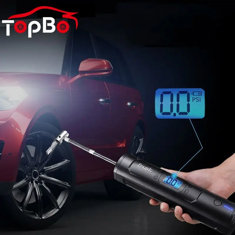 Portable Tire Inflator Air Compressor Digital 12V 150 PSI USB Charging Pump For Car Bicycle Tires Balls With LED | Автомобили и