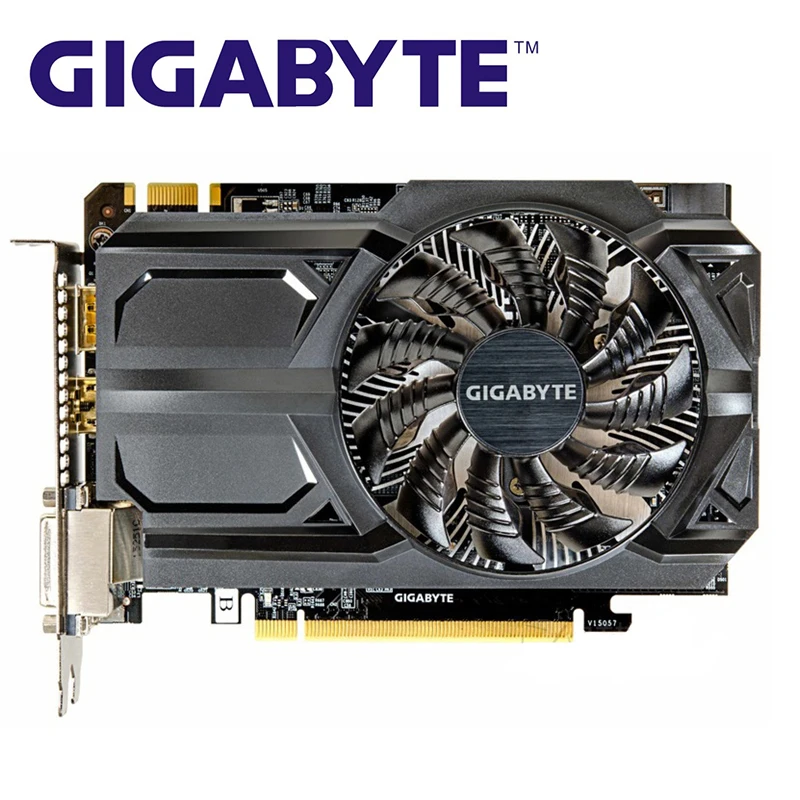 Видеокарта GIGABYTE GTX950 2 Гб GV-N950OC-2GD D5 GDDR5 N950D5 2GD для nVIDIA Geforce 2G Hdmi Dvi б/у карты |