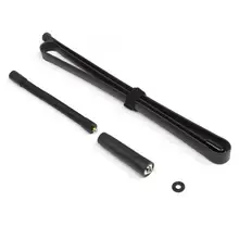 AT-124 Складная портативная SMA папа-коннектор всенаправленная антенна с высоким коэффициентом усиления УФ двухдиапазонная антенна с высоким коэффициентом усиления