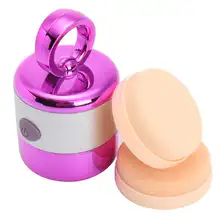 Макияжа Косметический спонж буфами на рукавах 3D Вибрационный пуховка с электоприводом косметический вырезанная Красота макияж кисть для растушевки пудры шпатель для выравнивания