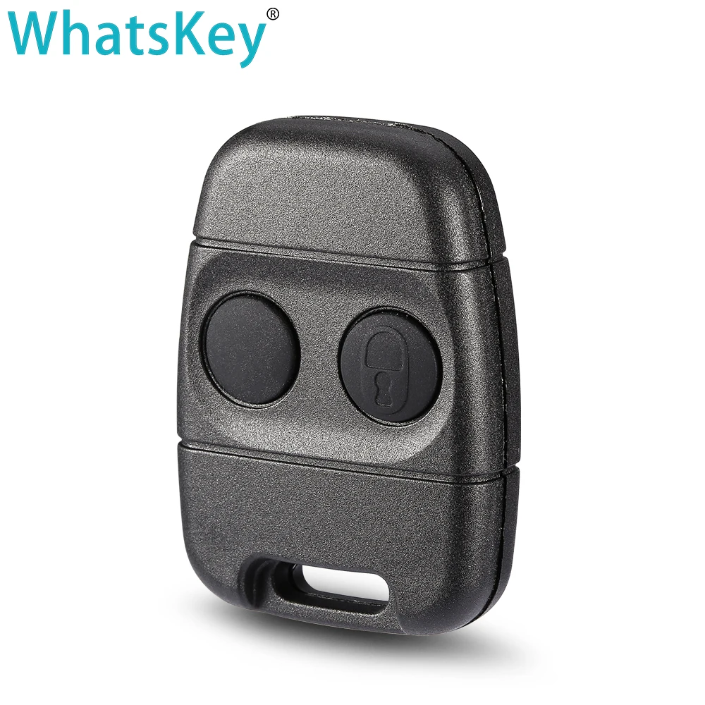 WhatsKey 2 Button Remote Car Key Shell Case fit For Land Rover Discovery 1 Freelander C50 Auto Durable Fob Replacement Key Shell