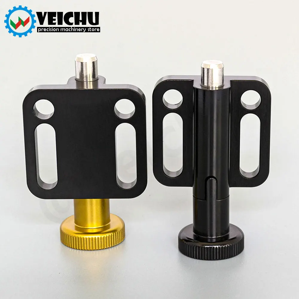 Vichu精密スプリング式インデックスピンアルミニウムノブステンレス鋼