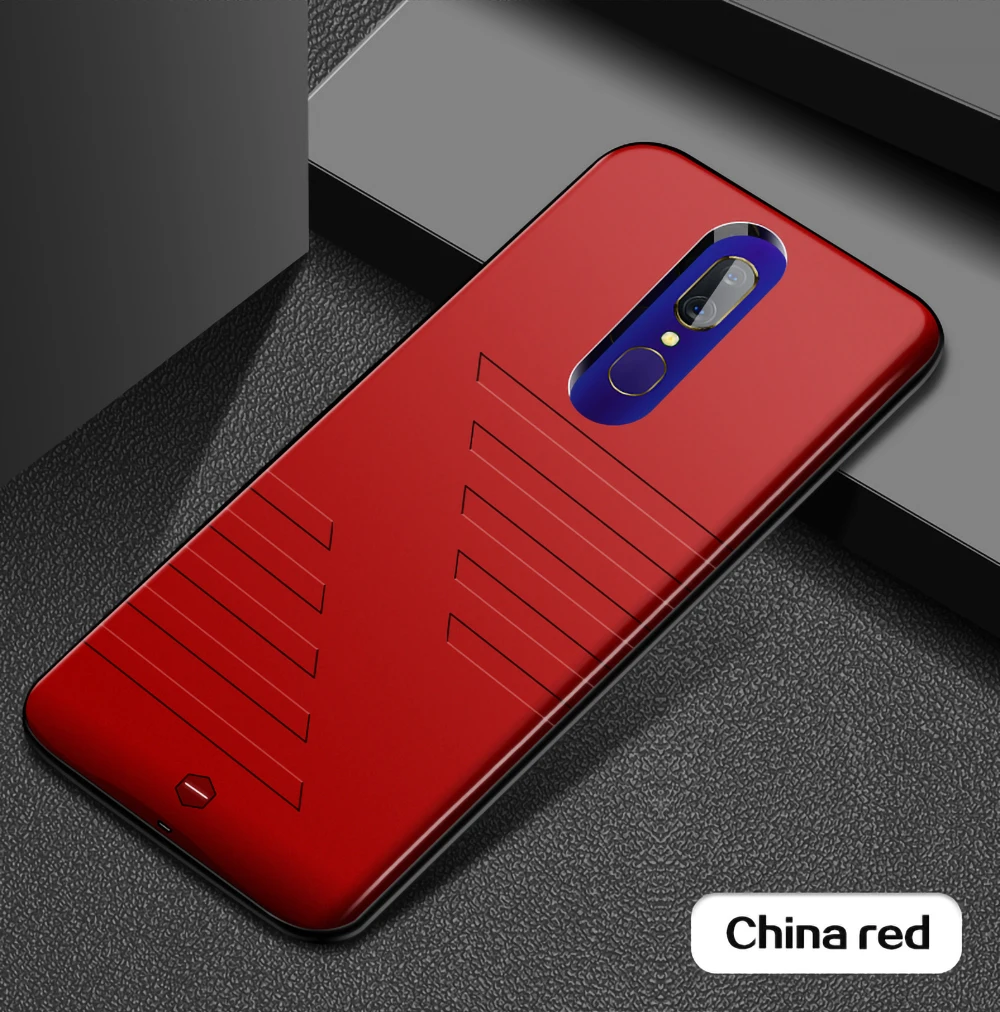 6800 мАч чехол для зарядного устройства для OPPO F11 ультра-тонкий Экстремальный Аккумулятор Чехол для аккумулятора для OPPO A9 A9X повербанк перезаряжаемый чехол