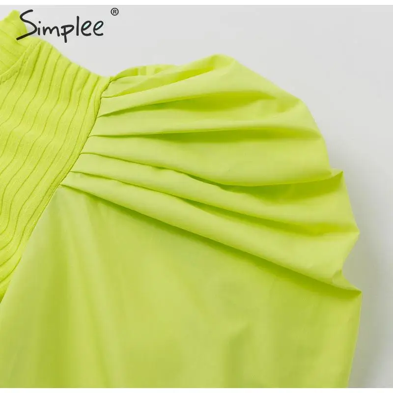 New Elegant Vintage Style 90s Blouse Puff Sleeve OC00165