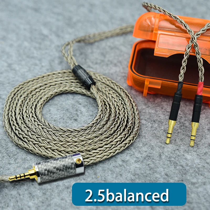 Кабель для наушников 4-контактный Xlr 4 2 5 мм к dual3.5 фокусного расстояния jvc sw01 sw02 Denon