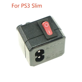 

50 pcs a lot High quality External Power Switch Adapter for Sony Playstation 3 Slim for PS 3