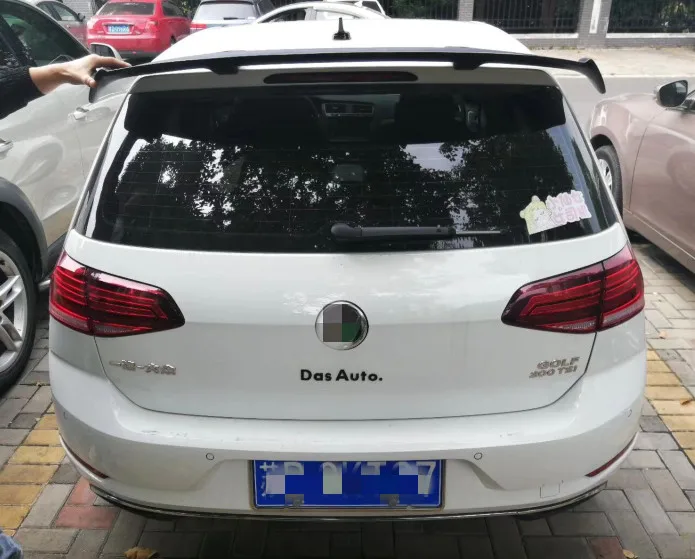 

for Volkswagen Golf 7 MK7 7.5 Spoiler RT style high quality ABS material rear roof wing Primer paint color 2013- 2019
