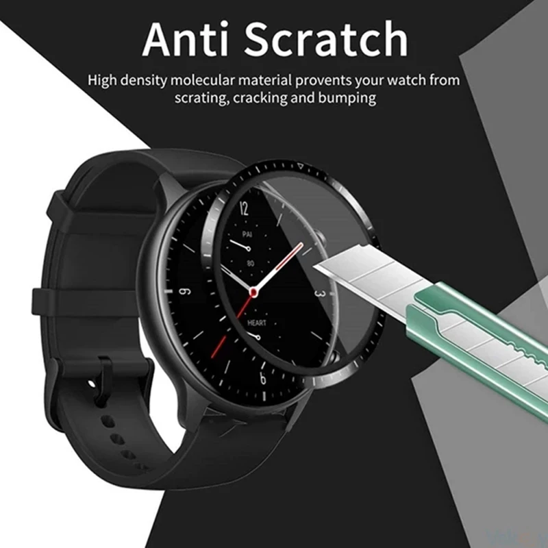 3D Curved Edge Screen Protector For Huami Amazfit GTR 2 GTR2e Tempered Glass Protective Film for Amazfit Watch GTR2 GTR 2e Case