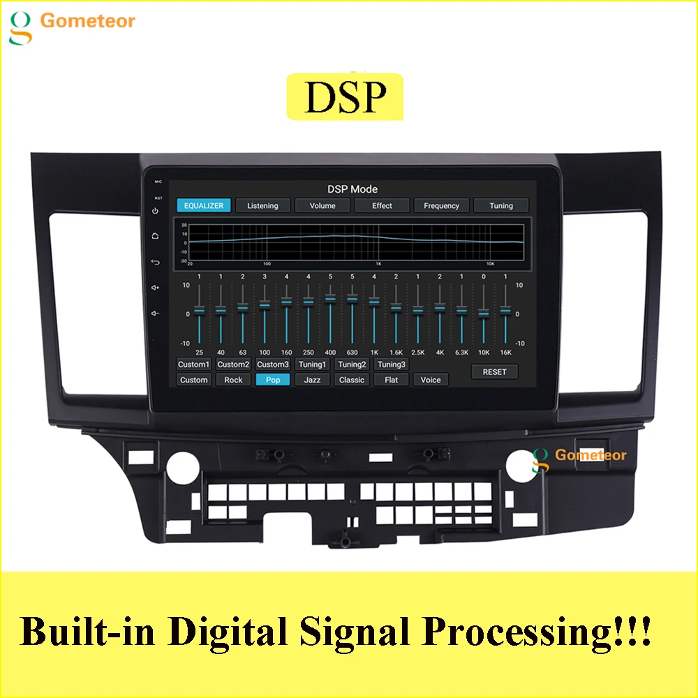 Cheap Android 9.0 Car dvd Video Player For MITSUBISHI LANCER 2007 2008 2009 2010 2011 2012 2013 2014 2015 2016 2017 wifi Carplay 2