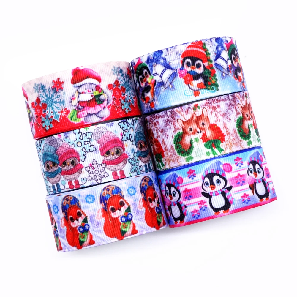 50 ярдов мультфильм напечатанный grosgrain ленты 32004