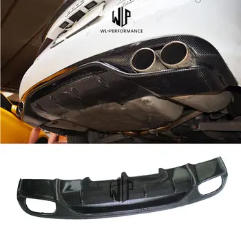 

A4L High Quality Carbon Fiber Auto Rear Lip Diffuser Car Styling For Audi A4L ABT Style Car Body Kit 2009-2012