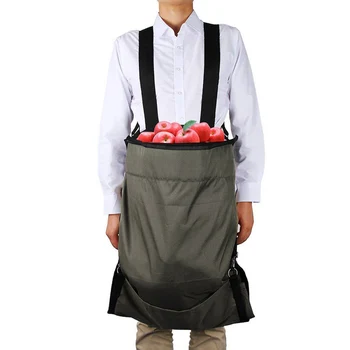 

Durable Fruit Picking Apron Waterproof Oxford Garden Fruit Collecting Storage Bag Harvest Vegetable Picking Organizer