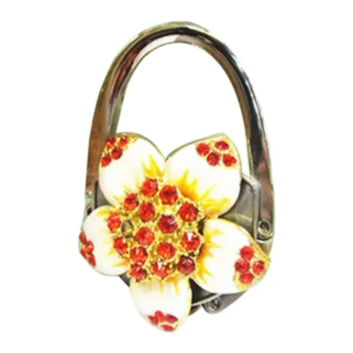 Прекрасный красочный складной дамская сумочка кошелёк с короткой ручкой сумка вешалка держатель украшения стол крюк для подарка SEP99