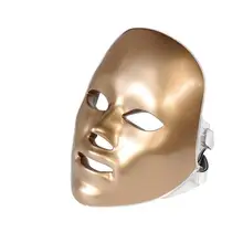 Новая светодиодная маска для лица, Корейская, 7 цветов, фотонотерапия, маска для лица, машинный светильник, терапия акне, светодиодная маска, уход за кожей, косметическая машина