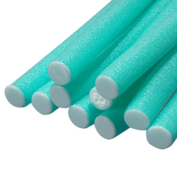 

10pc Hair Curling Rollers Makers Soft Foam Bendy Twist Curls DIY Styling Hair Rollers Tool For Women Colors Random Accessories